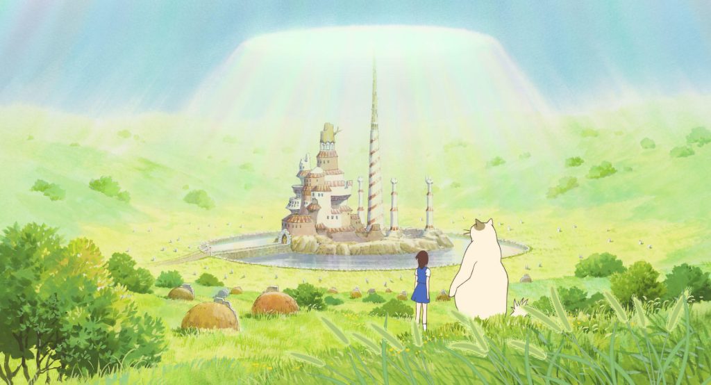 What is the Ghibli film "The Cat Returns" that serves as the motif?